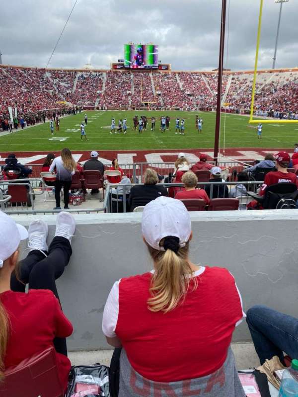 Gaylord Memorial Stadium, section: 45, row: 16, seat: 8
