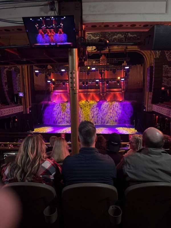 The Tabernacle, section: 201, row: F, seat: 8