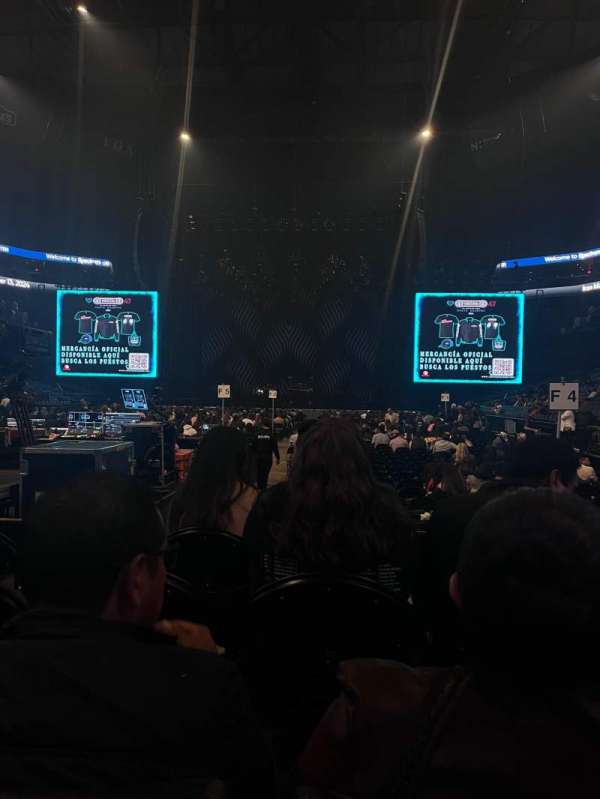 Spectrum Center, section: 118, row: D, seat: 3
