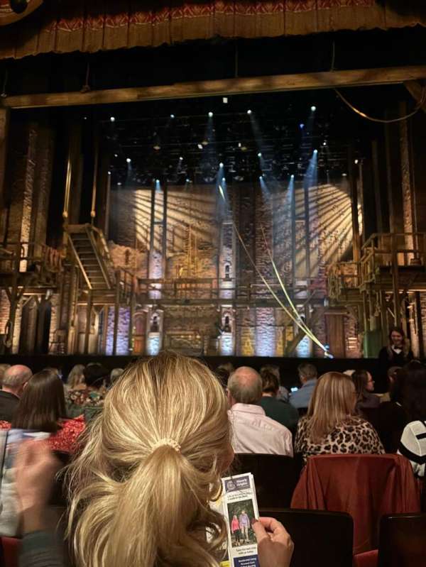 Academy of Music, section: Parquet Center, row: B, seat: 104