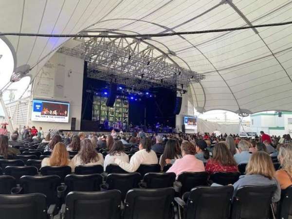 Leader Bank Pavilion, section: 6, row: A, seat: 17