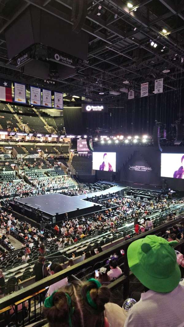 Frost Bank Center, section: 124, row: 30, seat: 16