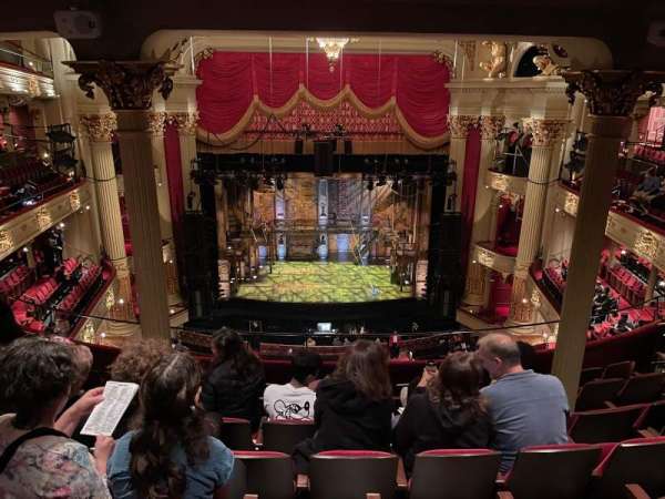 Academy of Music, section: Family Circle E, row: G, seat: 109