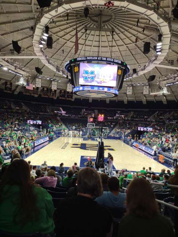 Purcell Pavilion, section: 6, row: 11, seat: 2