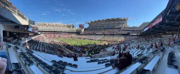 Kyle Field, section: 134, row: 28, seat: 43