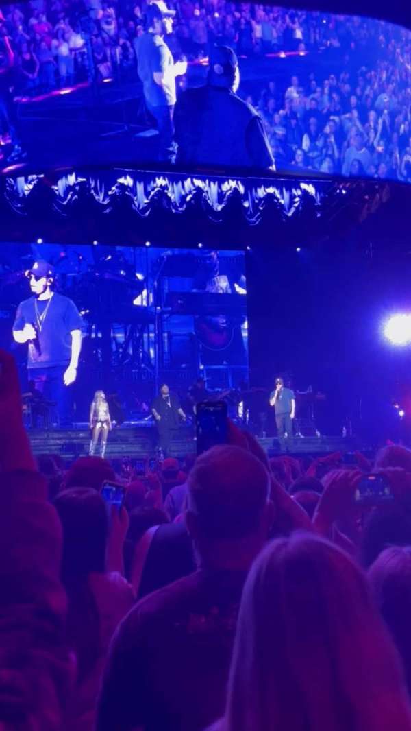 Spectrum Center, section: Floor 2, row: Y, seat: 22