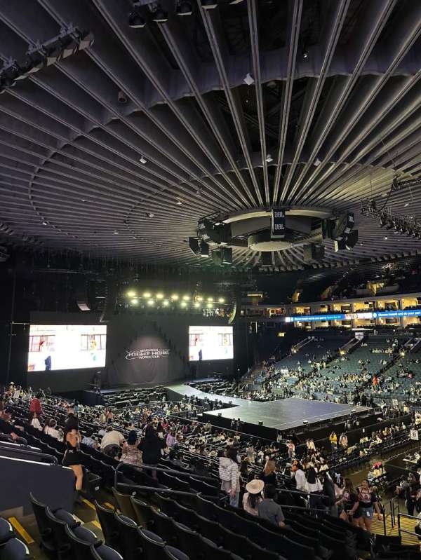 Oakland Arena, section: 111, row: 22, seat: 7