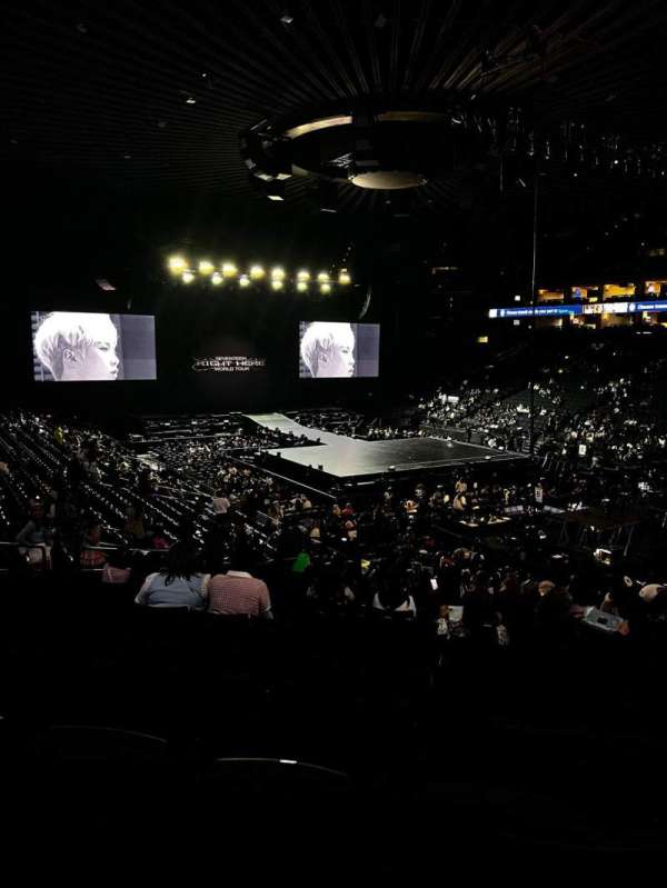 Oakland Arena, section: 110, row: 22, seat: 13