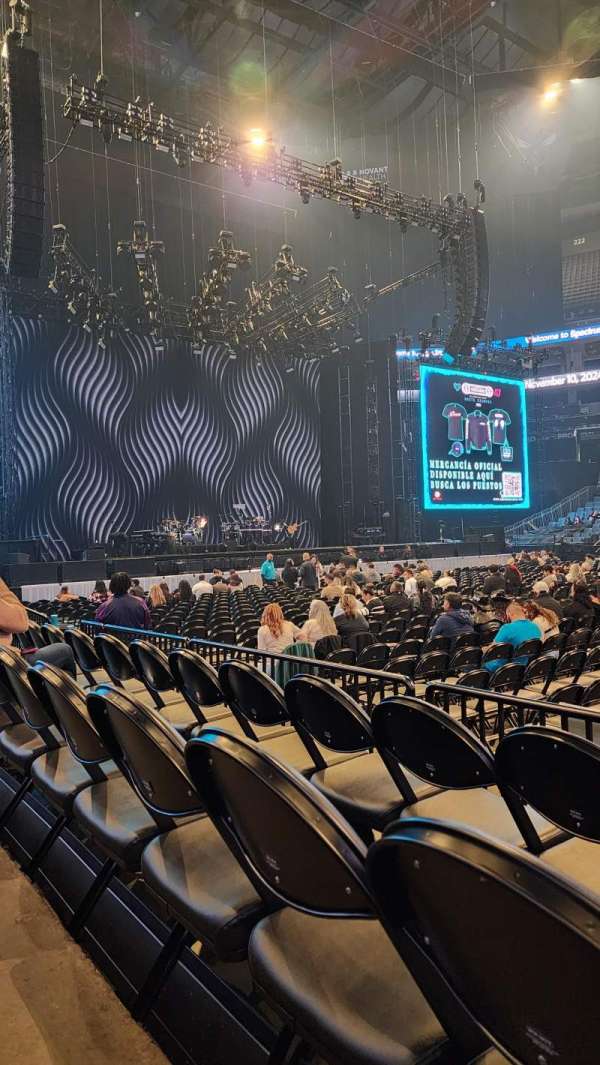 Spectrum Center, section: 105, row: C, seat: 9