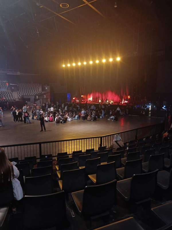 Vorst Nationaal, section: 110, row: 8, seat: 6