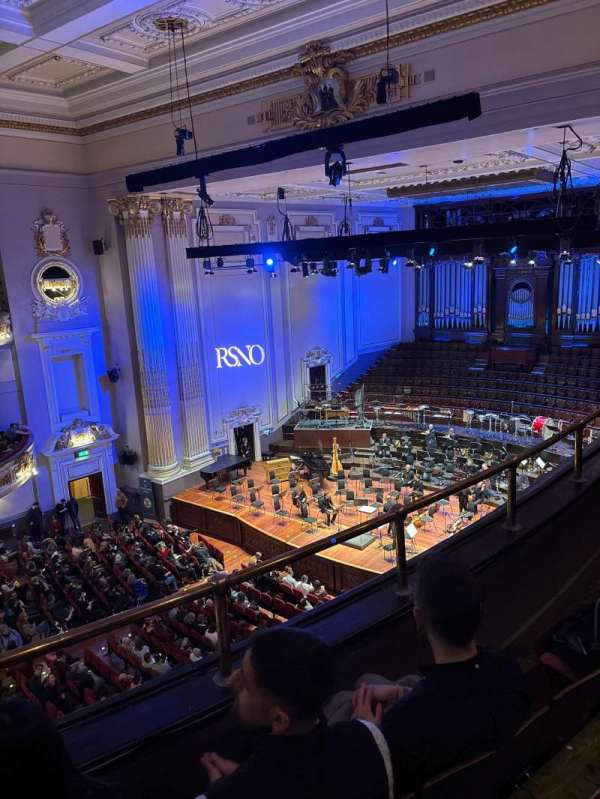 Usher Hall, section: Upper Circle, row: C, seat: 21