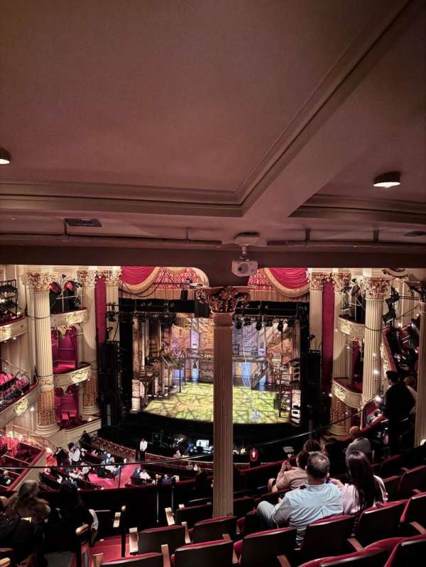 Academy of Music, section: Family Circle D, row: H, seat: 4