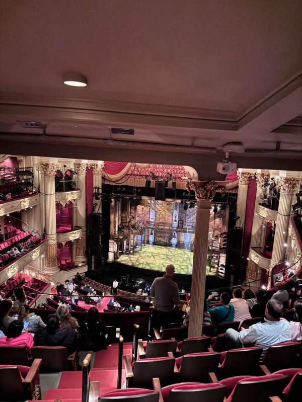 Academy of Music, section: Family Circle D, row: H, seat: 2