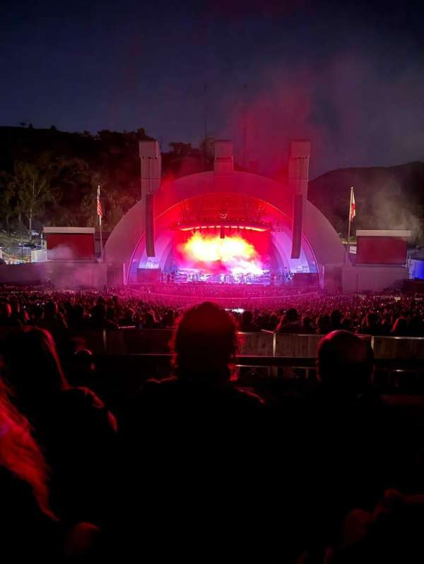 Hollywood Bowl, section: H, row: 3, seat: 102
