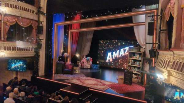 Criterion Theatre, section: Dress circle, row: A, seat: 5