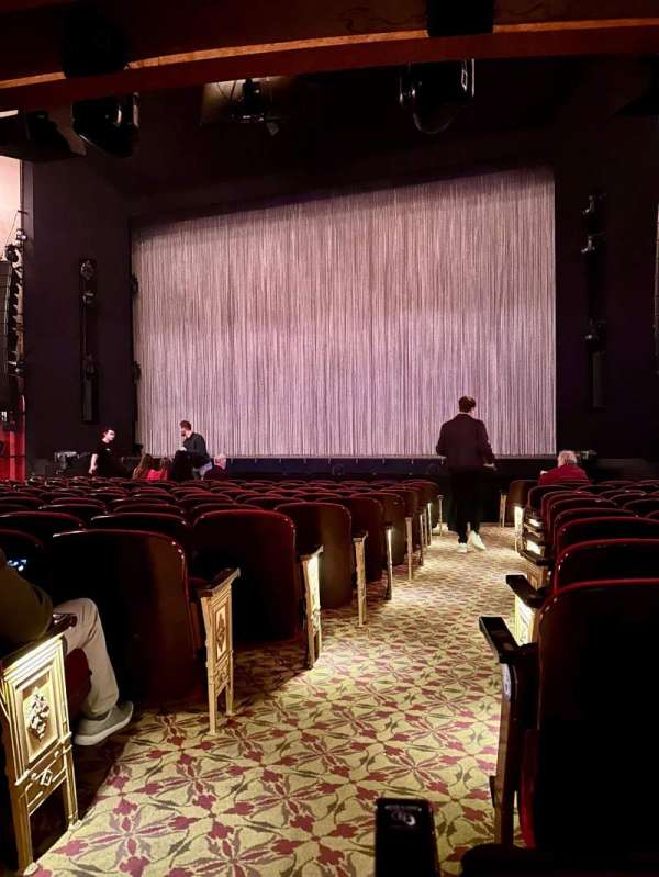 St. James Theatre, section: Orchestra R, row: N, seat: 2