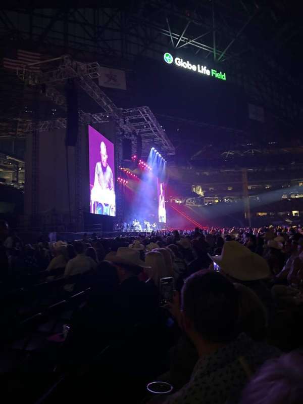 Globe Life Field, section: Floor A, row: 11, seat: 25