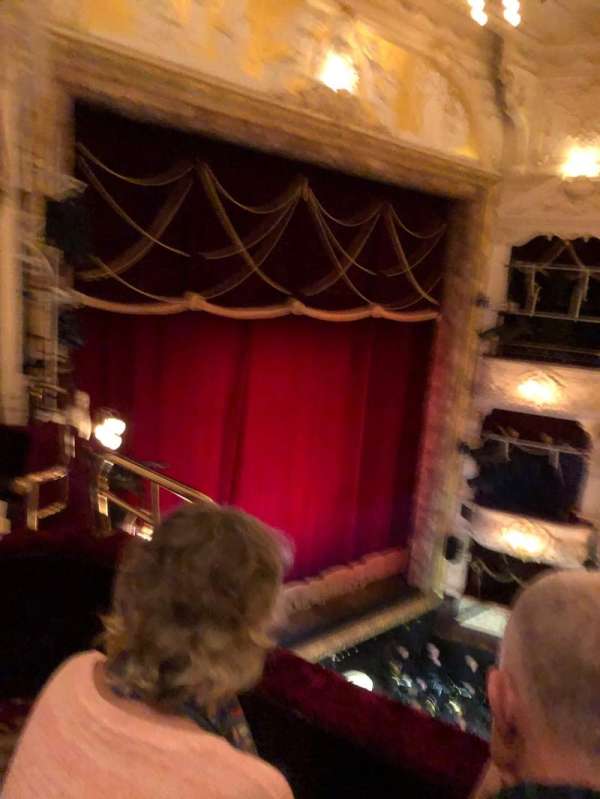 Theatre Royal Newcastle, section: Upper circle, row: B, seat: 41