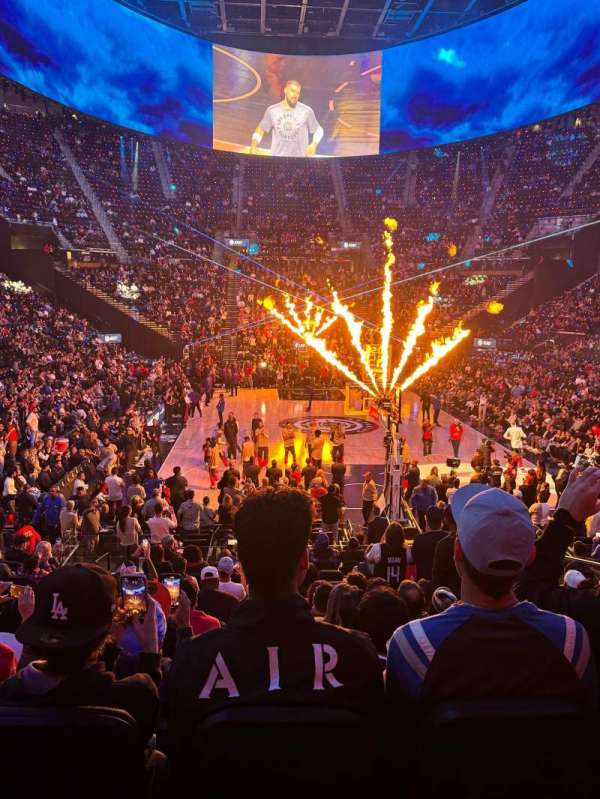 Intuit Dome, section: Main 1, row: 10, seat: 20