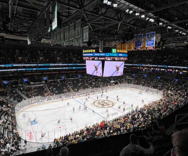 TD Garden, section: 304, row: 6, seat: 12