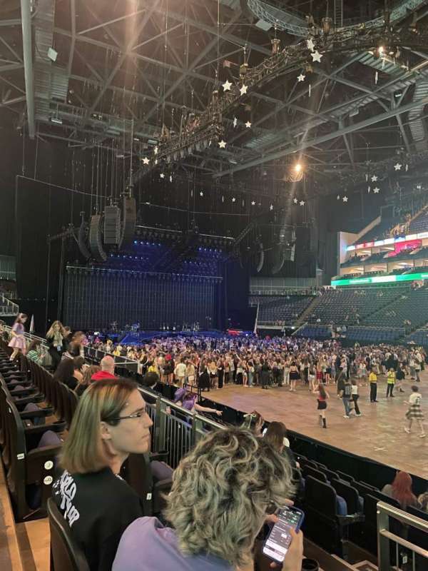The O2, London, section: 103, row: K, seat: 92