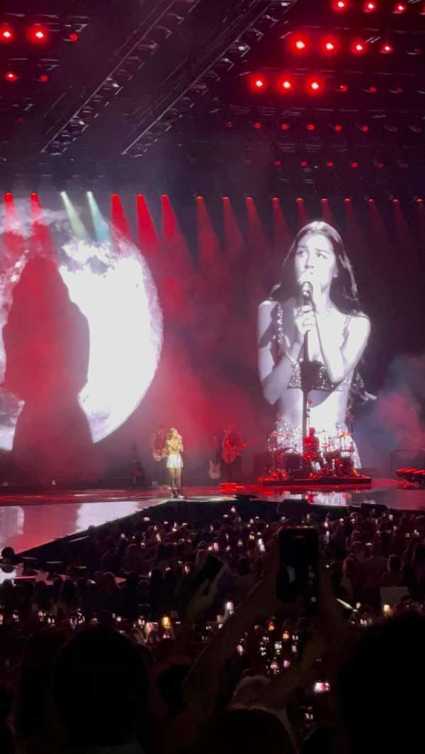 The O2, London, section: 103, row: K, seat: 93