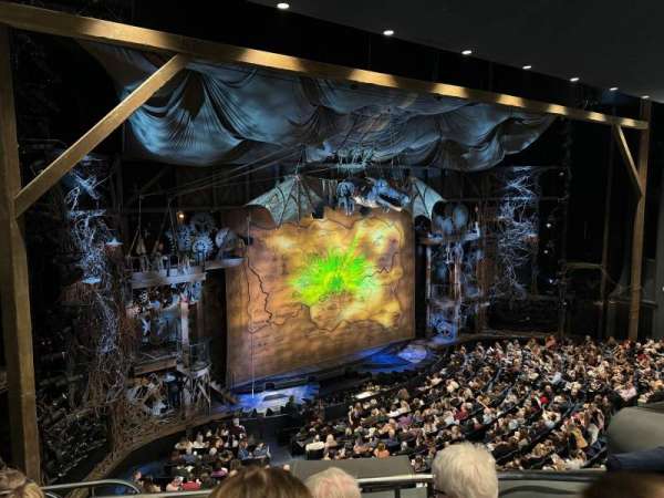 Gershwin Theatre, section: Front Mezzanine L, row: B, seat: 27