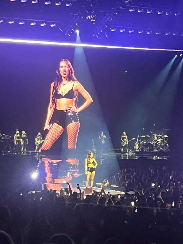 qudos bank arena, section: 1, row: KK