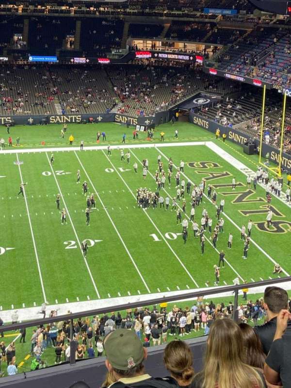 Caesars Superdome, section: 543, row: 5, seat: 8