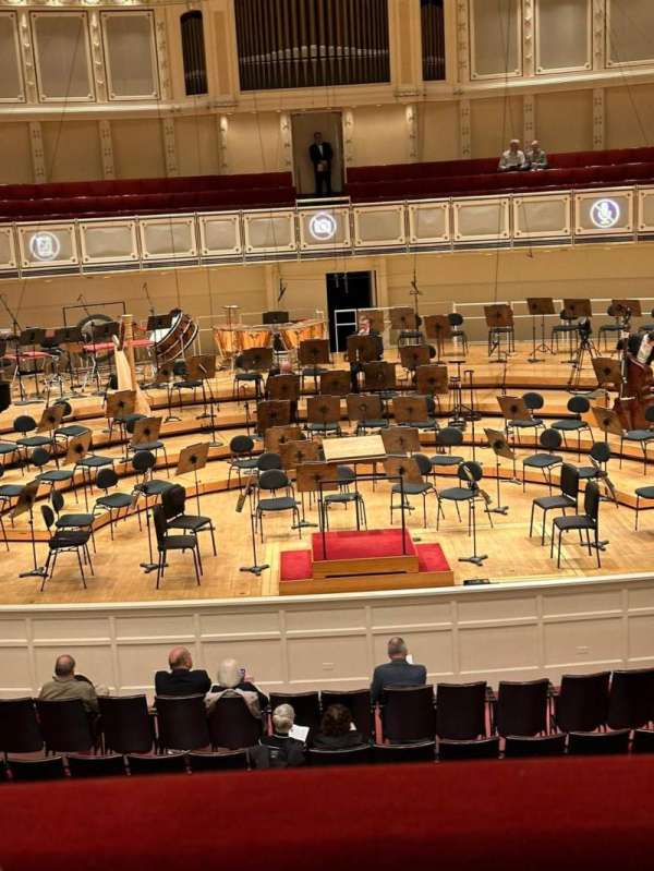 Orchestra Hall, Chicago, section: Box L, row: 1