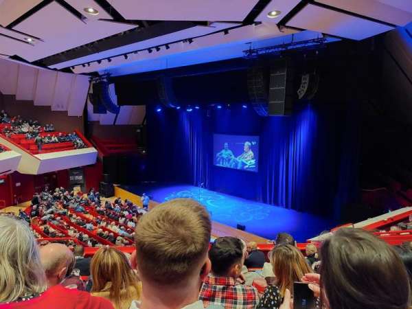 The Hexagon, section: Balcony, row: H, seat: 18