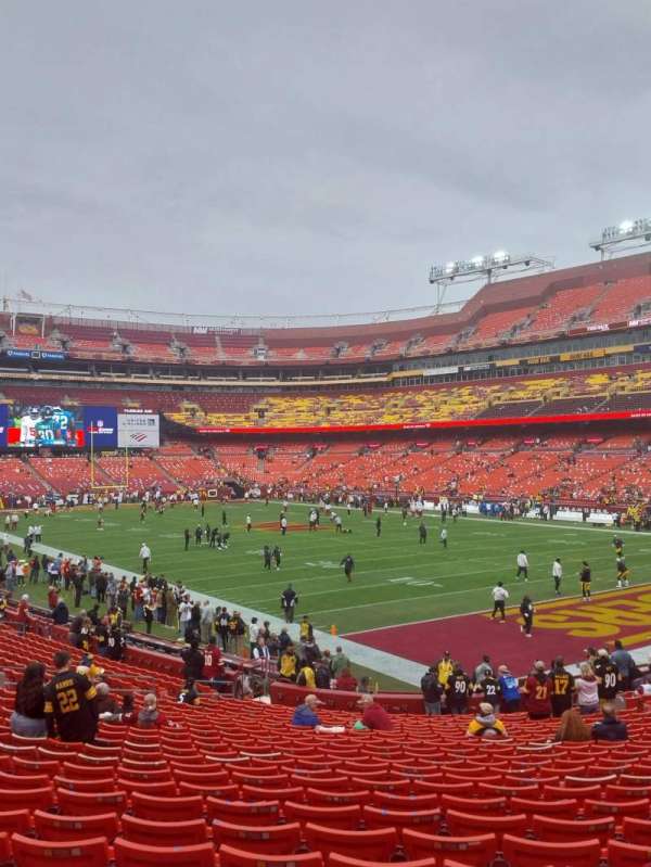 Northwest Stadium, section: 136, row: 25, seat: 6