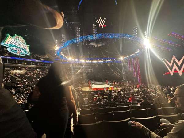 Barclays Center, section: 8, row: 11, seat: 17