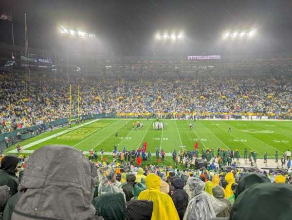 Lambeau Field, section: 116, row: 35, seat: 15