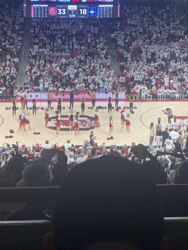Colonial Life Arena, section: 114, row: GA, seat: 23