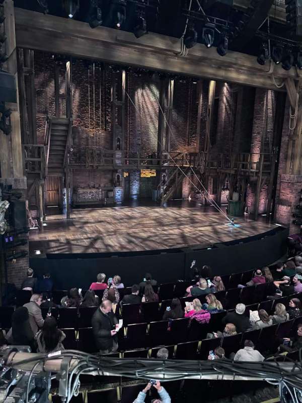 Victoria Palace Theatre, section: Royal Circle, row: A, seat: 34