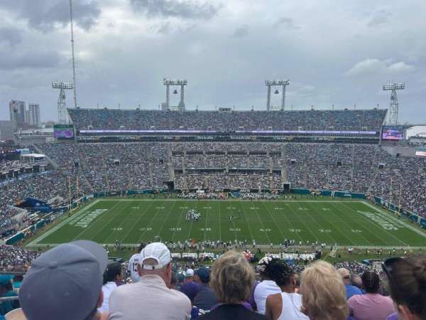EverBank Stadium, section: 436, row: S, seat: 29