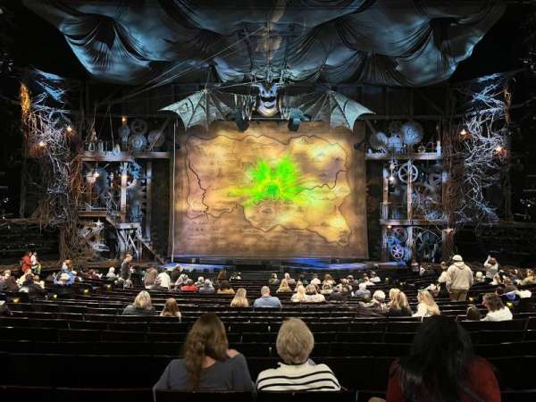 Gershwin Theatre, section: Orchestra C, row: S, seat: 110