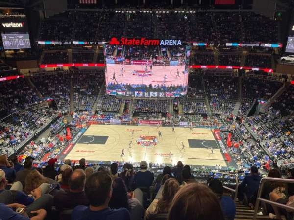 State Farm Arena, section: 209, row: H, seat: 2