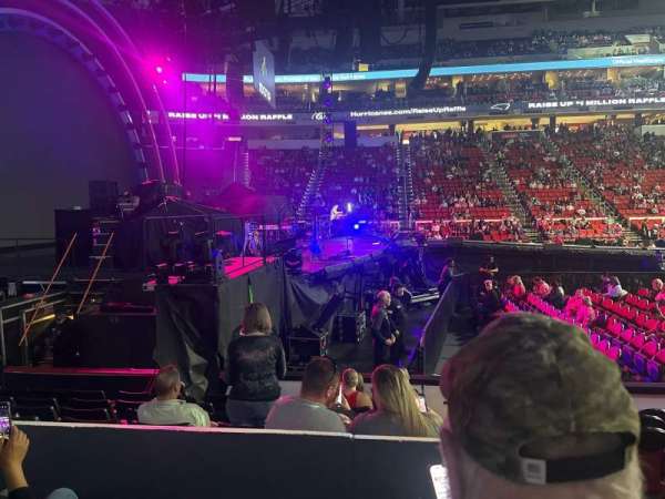 Lenovo Center, section: 106, row: H, seat: 1