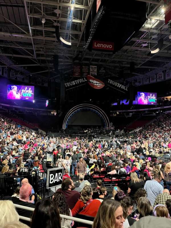 Lenovo Center, section: 129, row: H, seat: 3