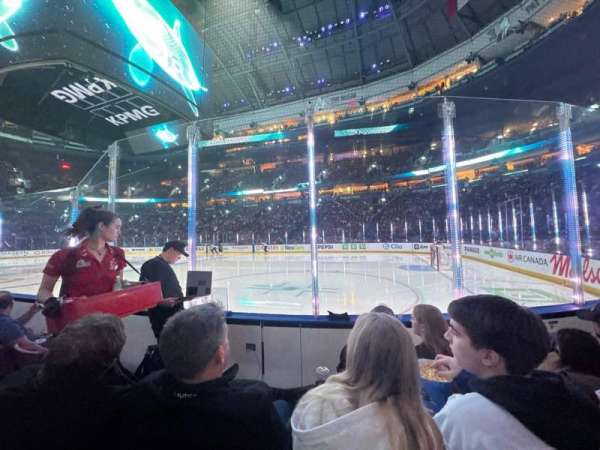 Rogers Arena, section: 115, row: 3, seat: 3