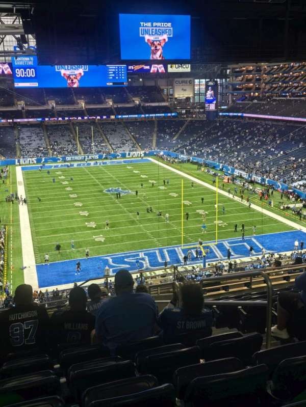 Ford Field, section: 342, row: 15, seat: 24