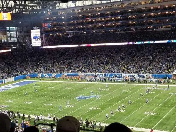 Ford Field, section: 333, row: 12, seat: 10