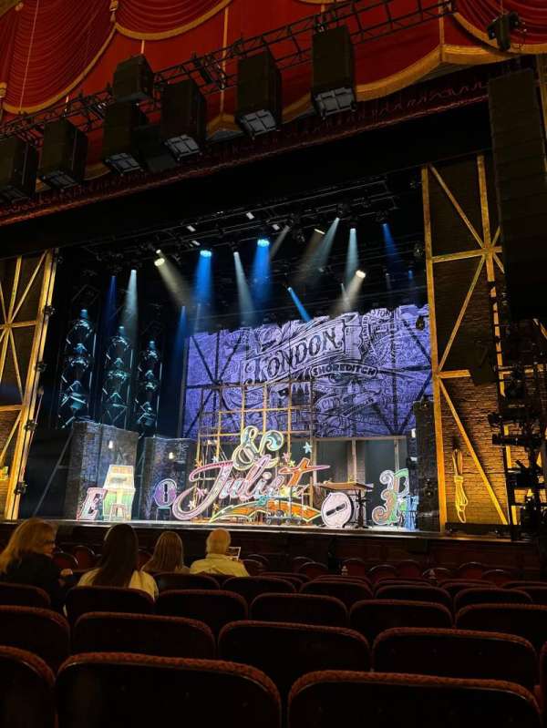 Citizens Bank Opera House, section: Orchestra RC, row: D, seat: 10