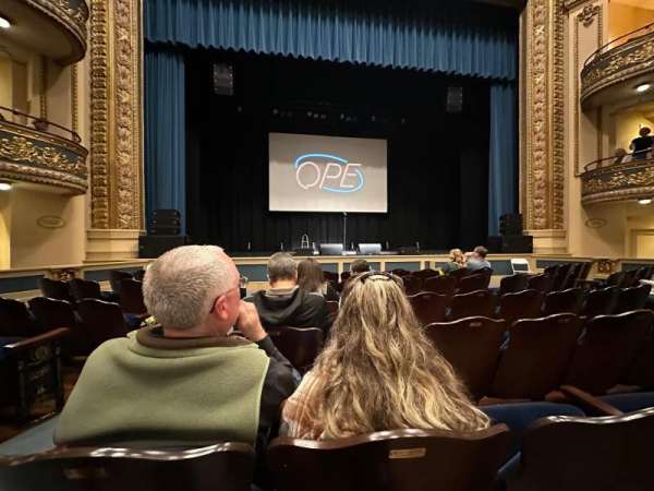 Lyric Theatre, Birmingham, section: Floor, row: E, seat: 210
