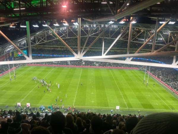 Aviva Stadium, section: 524, row: PP, seat: 28