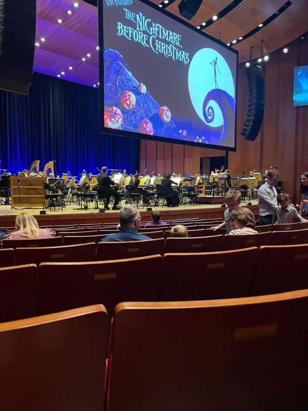 Jones Hall, section: Orchestra L, row: J, seat: 19