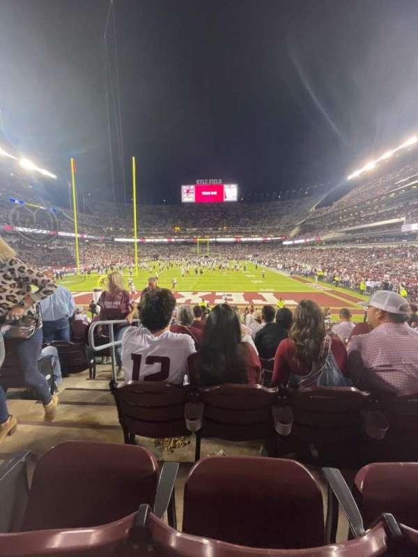 Kyle Field, section: 116, row: 14, seat: 34i