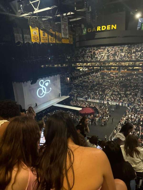 TD Garden, section: 315, row: 8, seat: 15